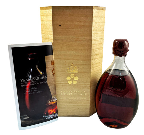 Yamazakura Supreme Cask Rare Old Whisky for Isetan 56% ABV, 700ml
