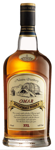 Nantou OMAR Sherry Single Malt Taiwanese Whisky 700ml 46%