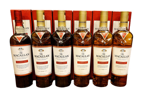 Macallan Classic Cut (2017-2022) 6 bottles Set