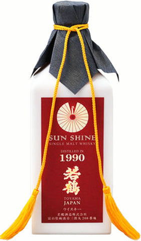 Wakatsuru Sunshine 25 yo 1990  Single Malt Japanese Whiskey (720ml, 59%)
