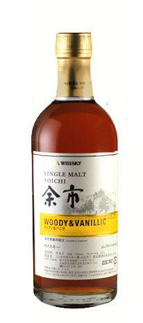 Yoichi Woody & Vanillic Single Malt Japanese Whisky, 500ml 55% ABV