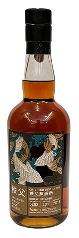 Chichibu Sexy Fish Red Wine Cask #5253 Japanese Whisky 60.2% ABV, 700ml