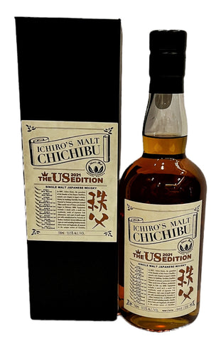 Ichiro's Malt Chichibu 2021 US Edition Japanese Whisky 53.5% ABV, 700ml