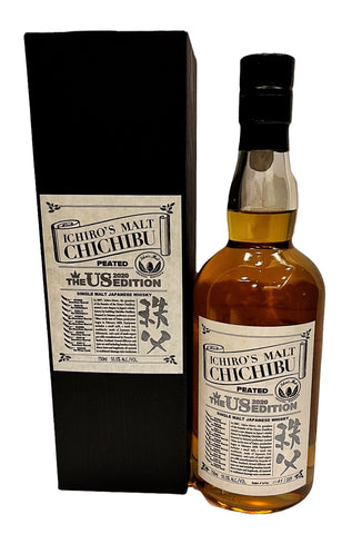 Ichiro's Malt Chichibu Peated 2020 US Edition Japanese Whisky 55.5% ABV, 750ml